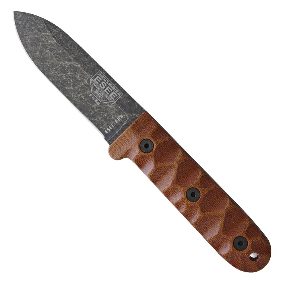 Esee Esee Knives ESEE-PR4, Black Oxide Coating, ESEE Logo