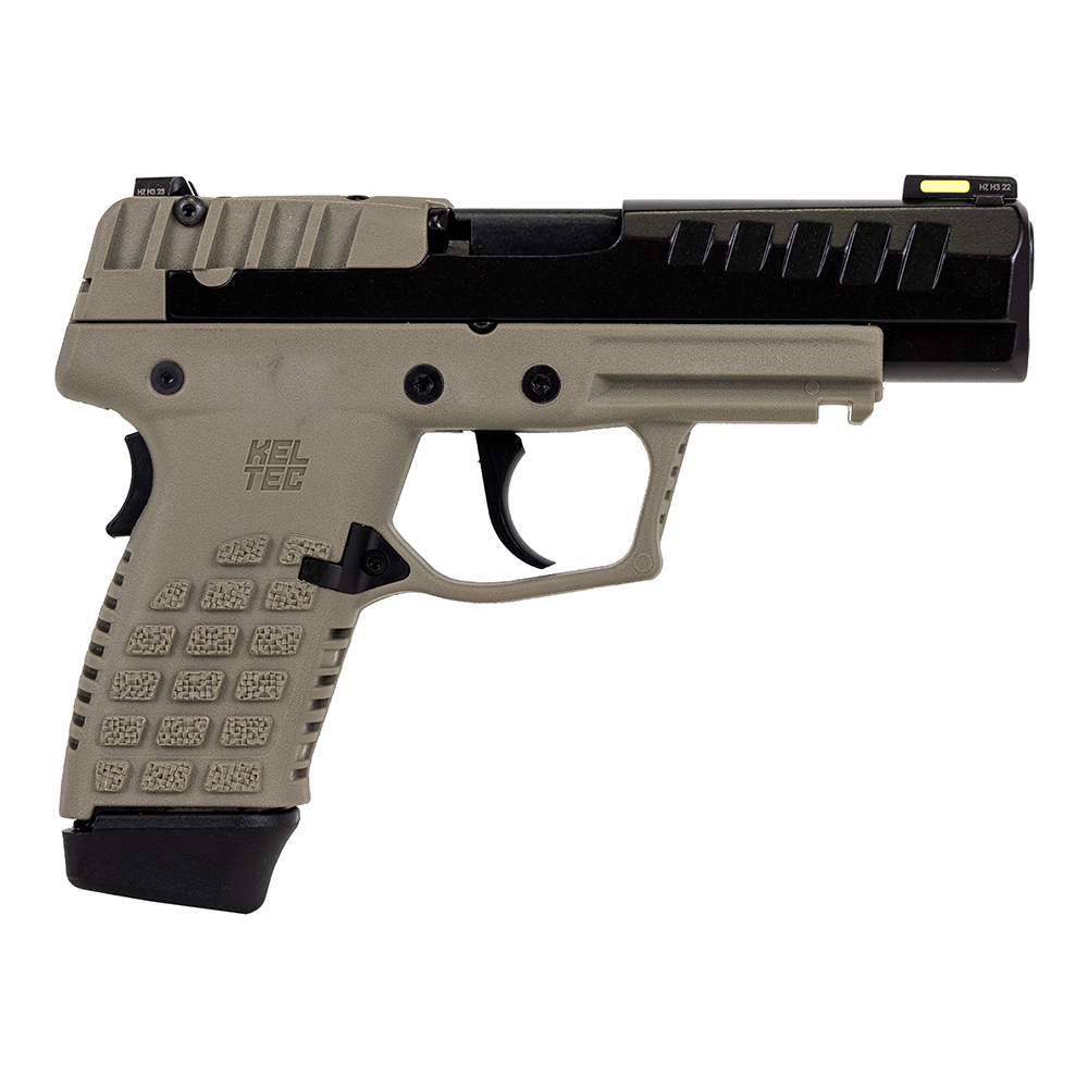 Kel-tec P15 4" 9mm 15rd Pistol, FDE - P15TAN - Kel-Tec