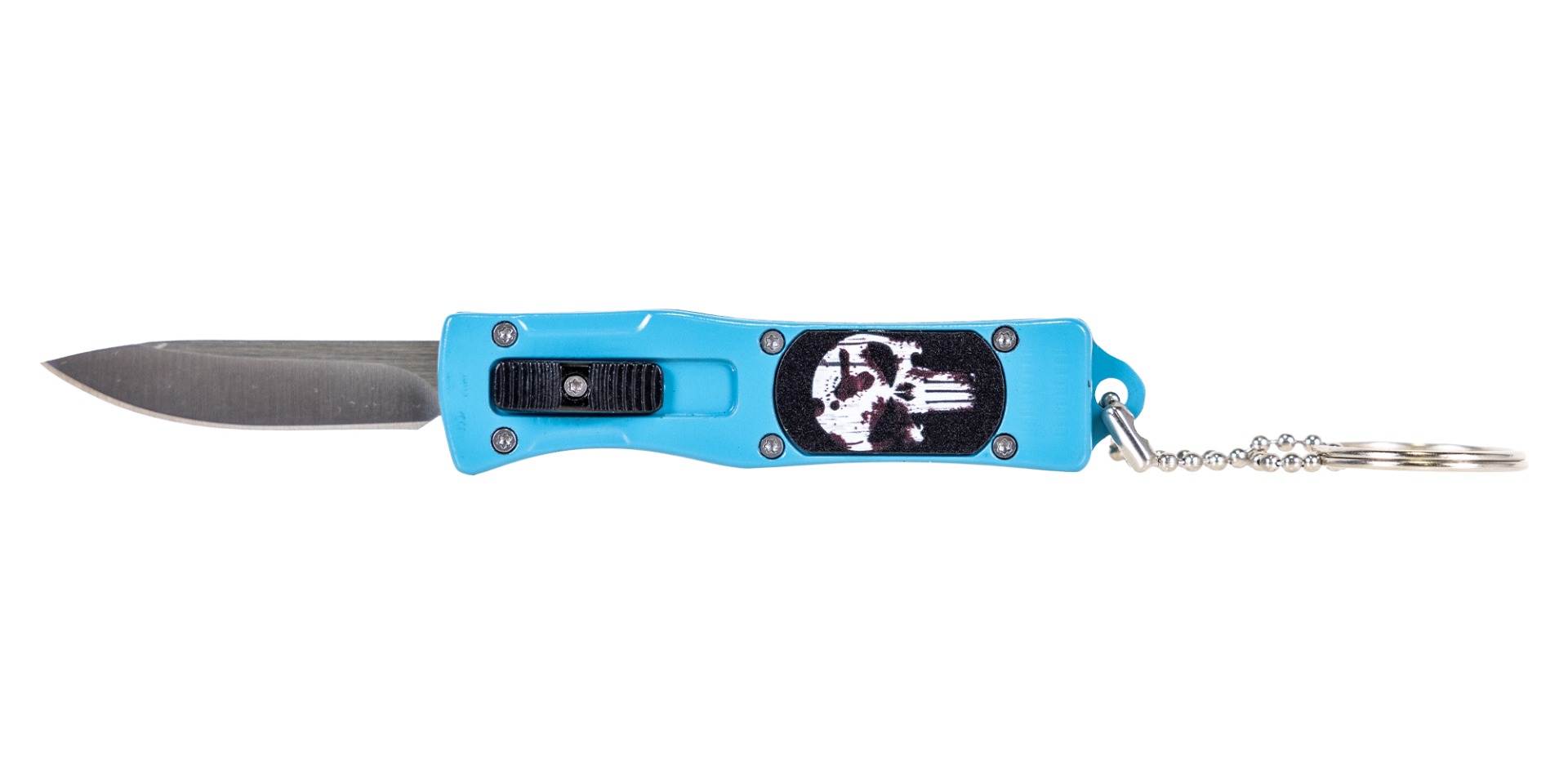 Master Cutlery OTF Key Chain (Blue Carbon Fiber) - SE-1338BL