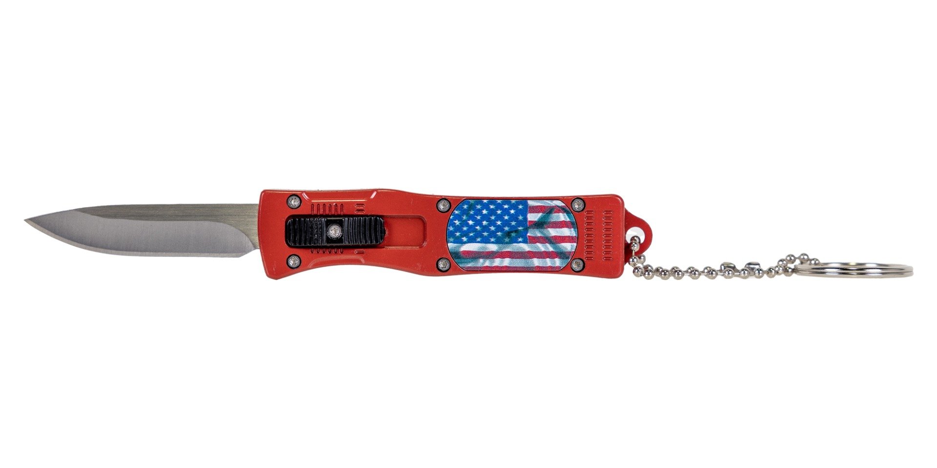 Master Cutlery OTF Key Chain (Red Carbon Fiber) - SE-1338RD
