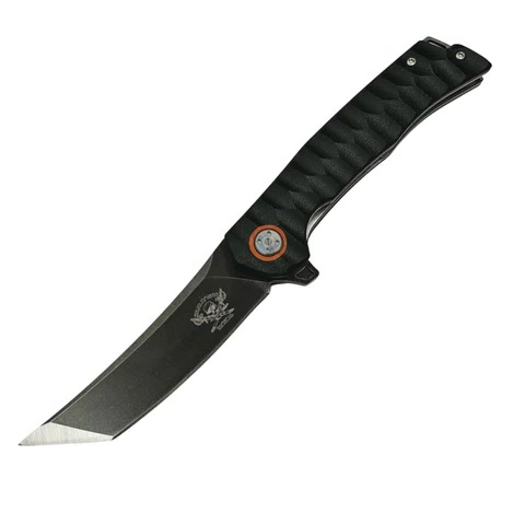 Skallywag Tactical Sao Feng Folding Tanto Knife, Black - Toor Knives