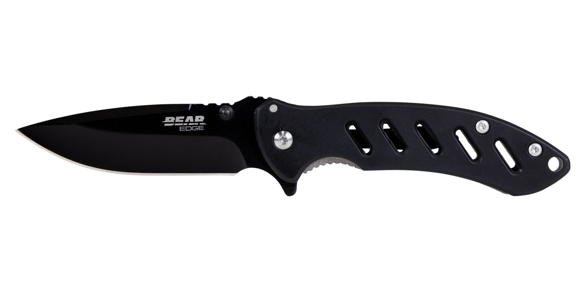 Bear & Son BRISK 1.0 4 1/16" Frame Lock Folder, Midnight Camo- 71511 - Bear & Son