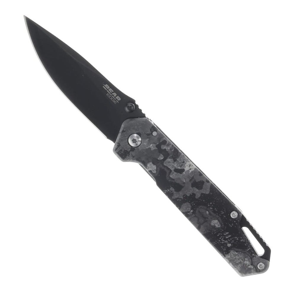 Bear & Son Bear & Son Edge Folding Drop Point Knife, TrueTimber Midnight - 71833