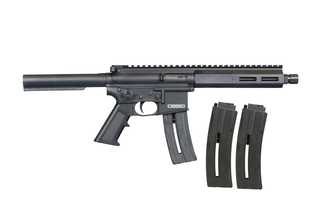 Mountain Billy Gun Lab Goat-15 ATOM 7.8" MLOK .22LR Pistol Bundle - Mountain Billy Gun Lab