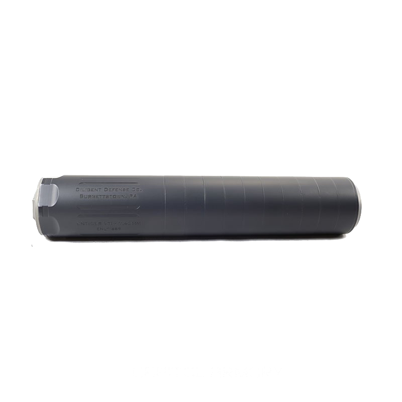 Diligent Defense Enticer LTI Rifle Suppressor, Black - Diligent Defense Co