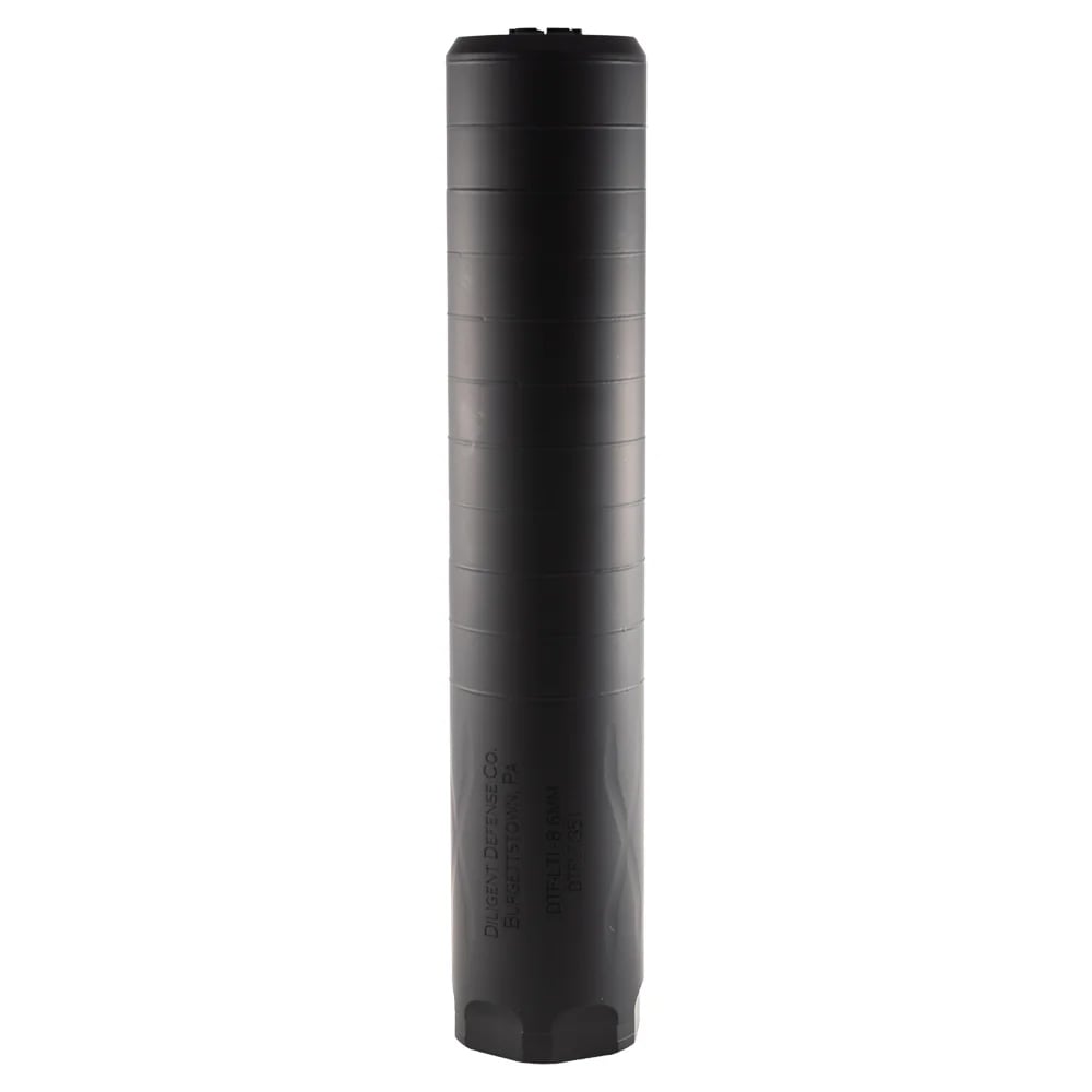 Diligent Defense DTF-LTI Rifle Suppressor, Black - Diligent Defense Co