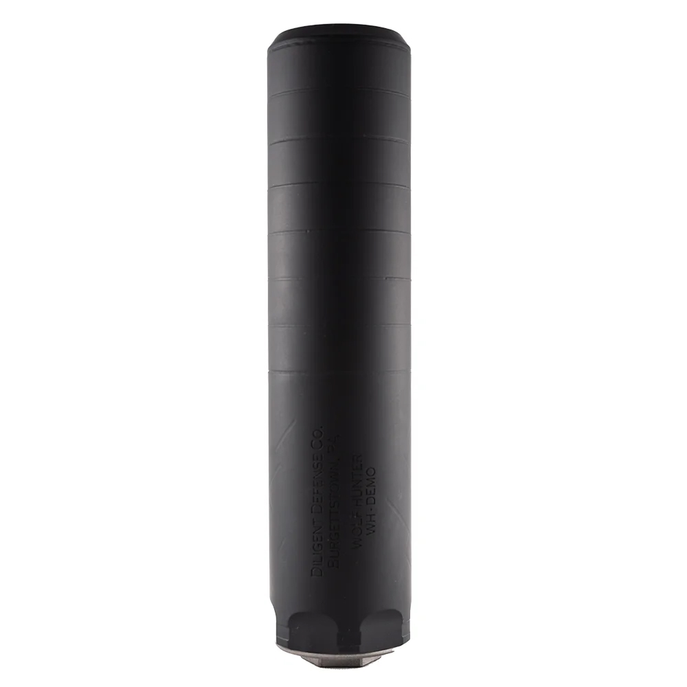 Diligent Defense Wolf Hunter Rifle Suppressor, Black - Diligent Defense Co