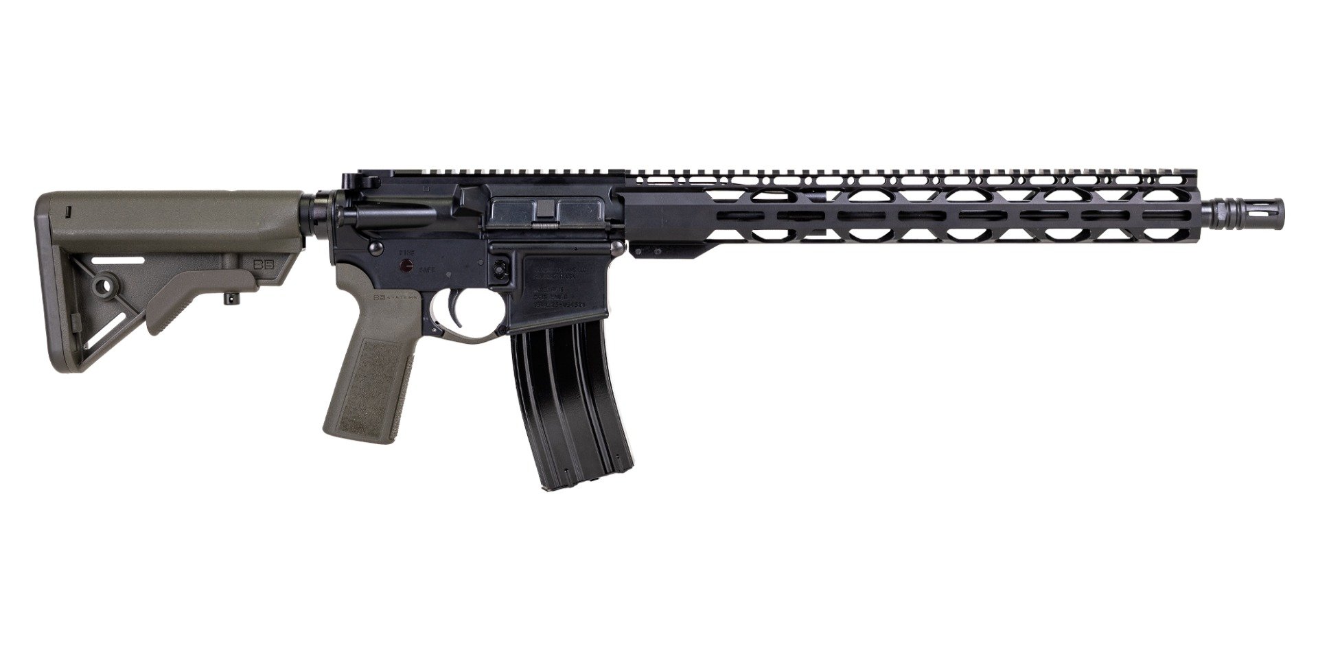 Radical Firearms 16" 300BLK Rifle w/ MLOK, OD Green - RF01743 - Radical Firearms