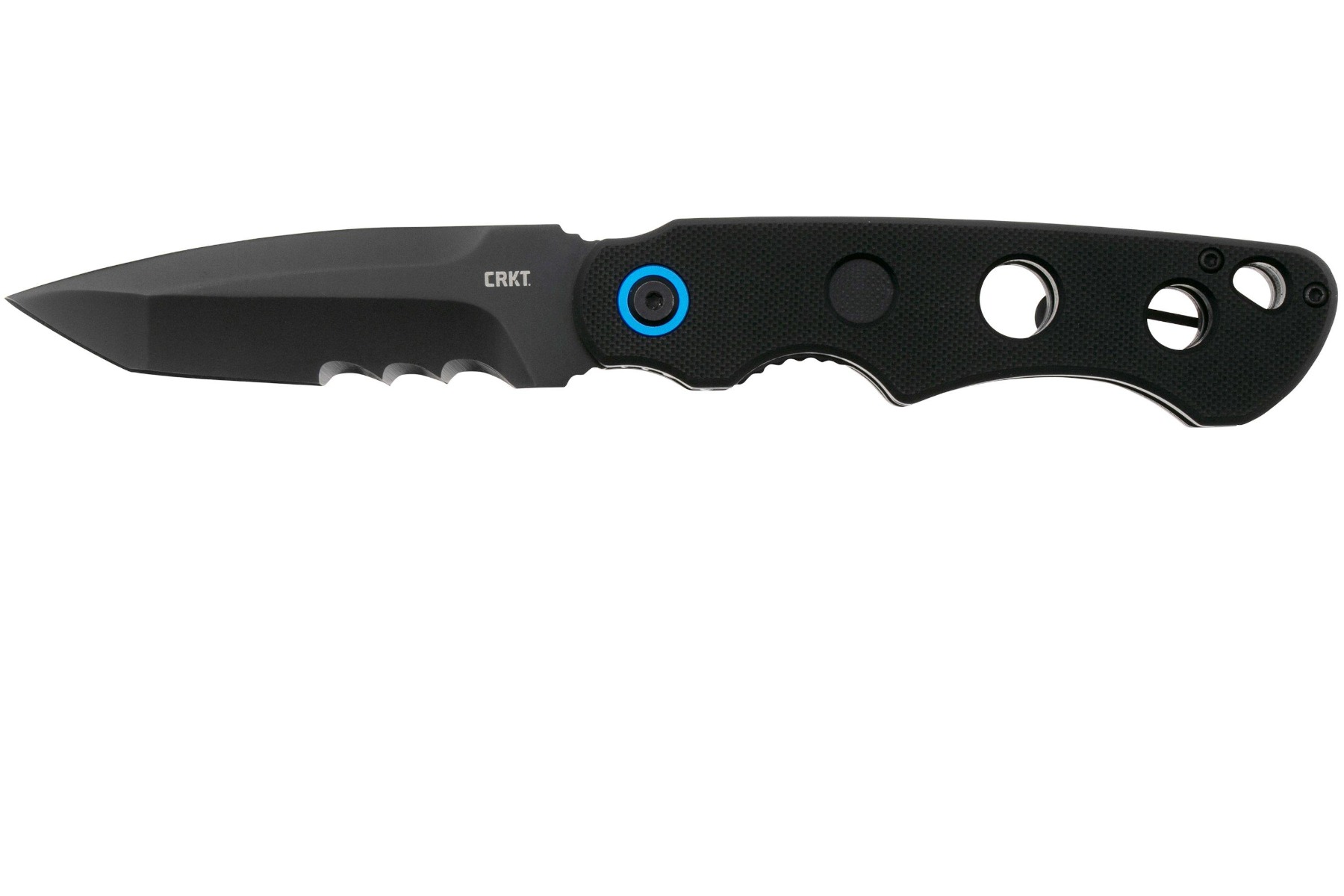 CRKT A.B.C Folding Knife Tanto, Black - Crkt