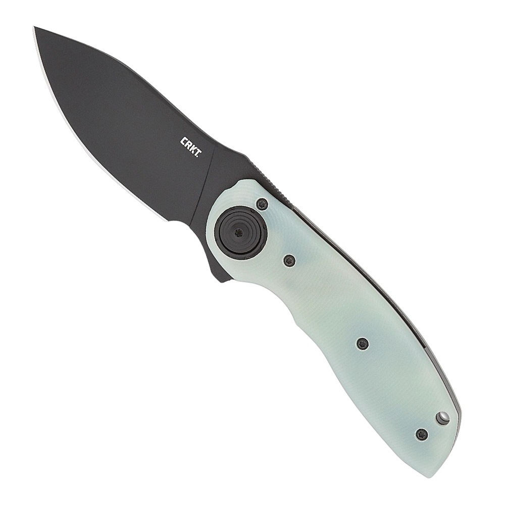 CRKT Bot Deadbolt Folding Knife Drop Point, Natural