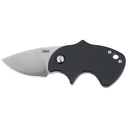 CRKT Orca Assisted Folding Knife Drop Point, Black - Crkt
