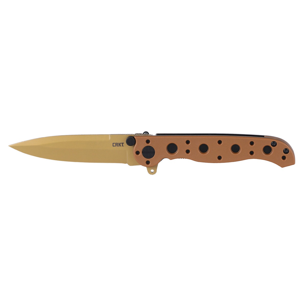 CRKT M16 - 01DZ Spear Point Folding Knife Spear Point, Desert Tan - Crkt