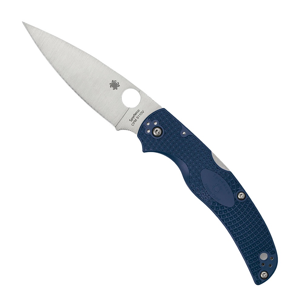 Spyderco Spyderco Native Chief Lightweight Folding Knife Drop Point, Dark Blue