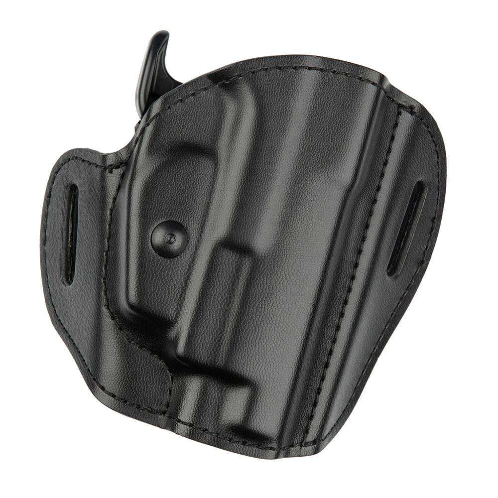 Safariland 537 GLS Sig Sauer P320 9/40 OWB Holster Right Leather, Black - Safariland