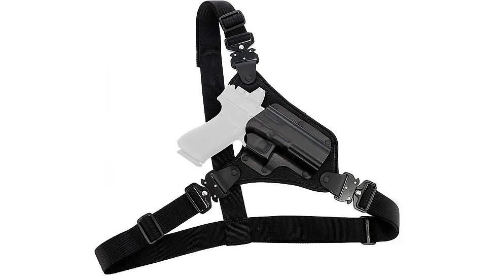 Galco High Ready Ruger Blackhawk Shoulder Holster Right Kydex/Nylon, Black - Galco