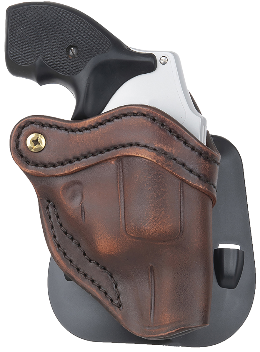 1791 Gunleather Ruger LCR/Smith & Wesson 38 Special OWB Holster Right Steerhide Leather, Vintage