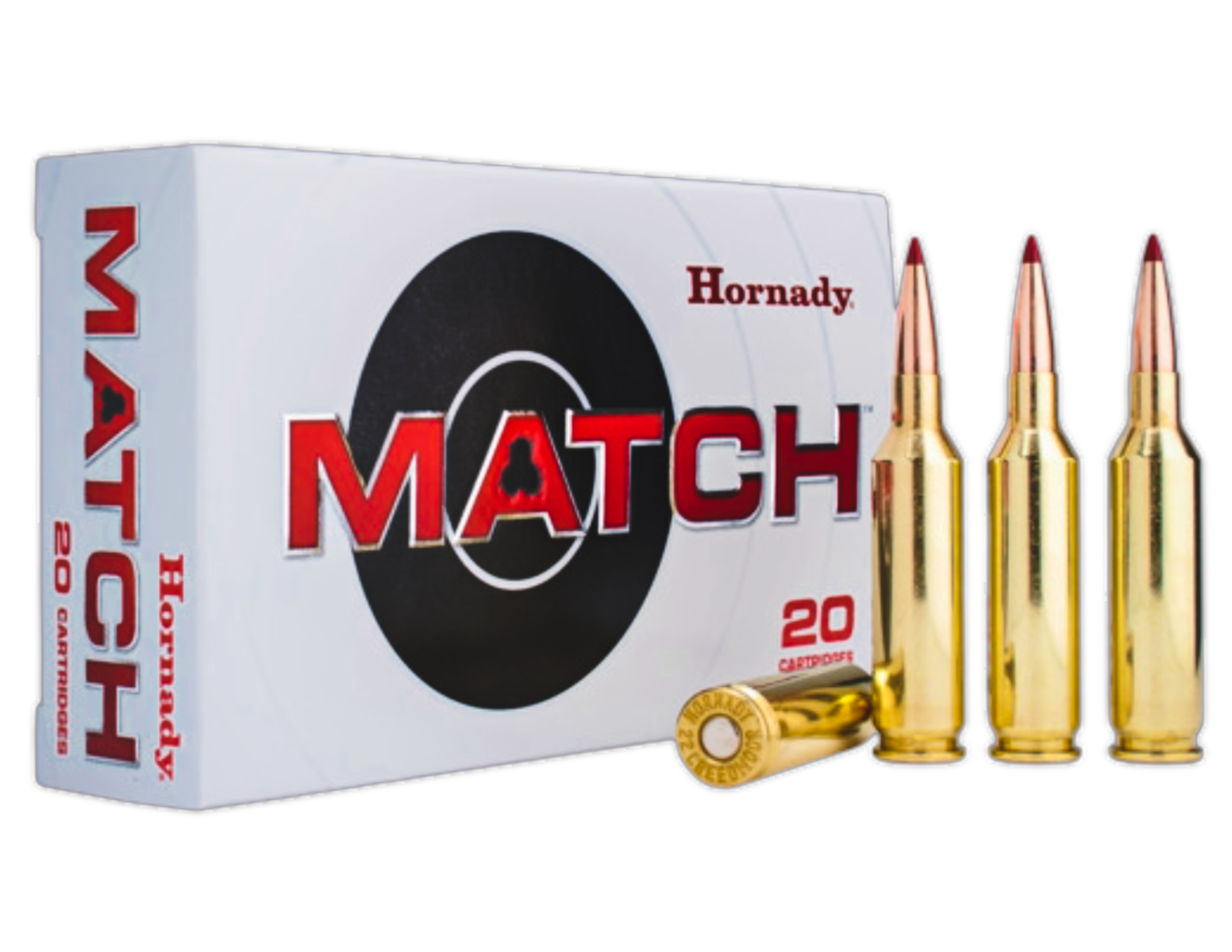 Hornady Match .22 Creedmoor 80 gr ELD, 20rds - Hornady