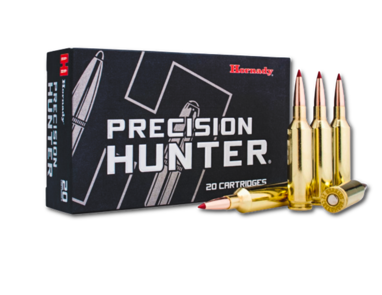 Hornady Precision Hunter .22 Creedmoor 80 gr ELD-X Ammo, 20rds - 83412 - Hornady