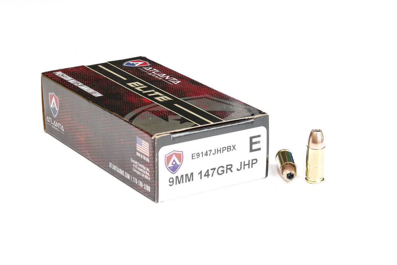 Atlanta Arms Elite Defense 9mm 147 gr JHP 20rds
