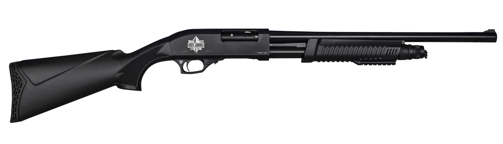Revolution Arms Pump TRP-101 20" 12ga 5rd Shotgun - RA12PMPB - Revolution Armory