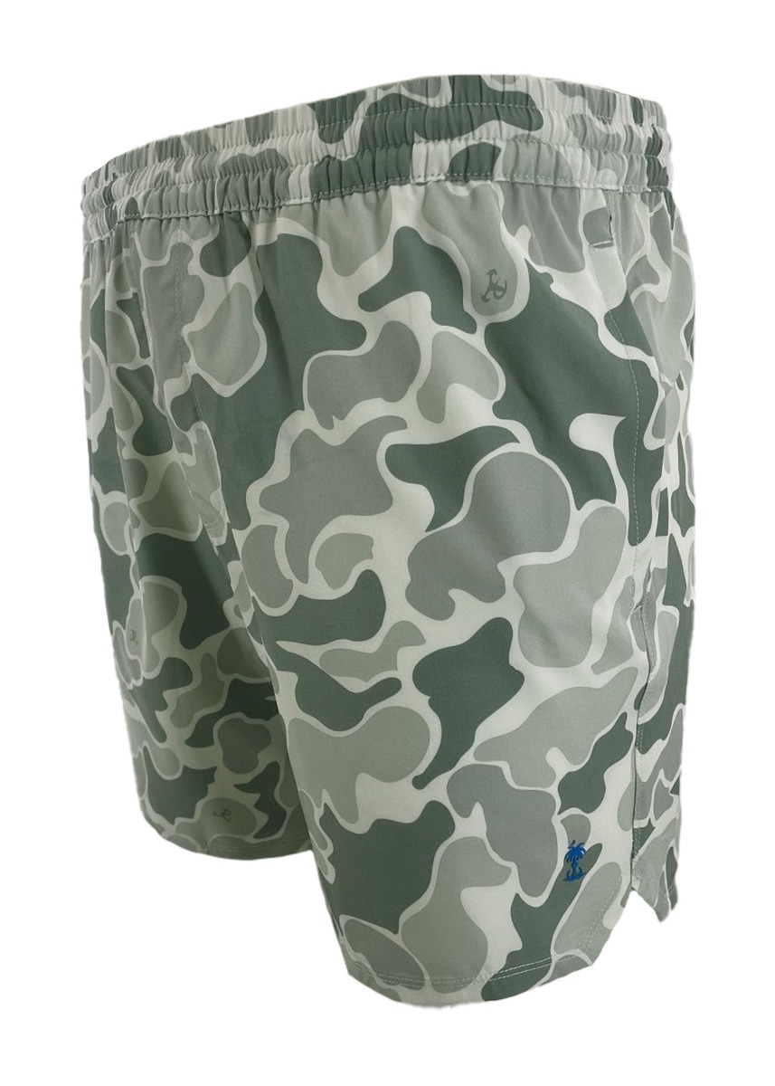 PSA Dock Shorts, Whisper Green Camo - 2X-Large