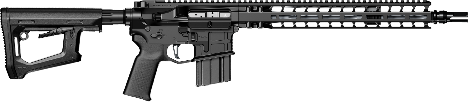 Radian Weapons Model 1 6mm ARC 14.5", Radian Black