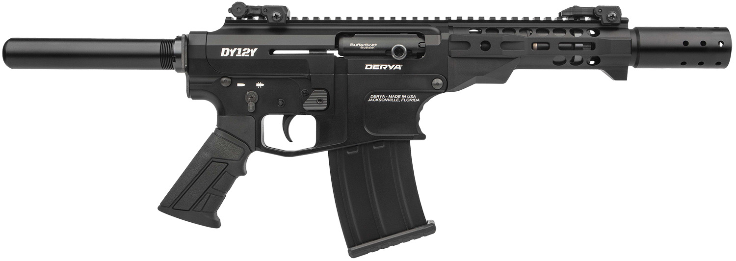 Derya Namlu DY12 12 Gauge 11" Semi-Auto, Black