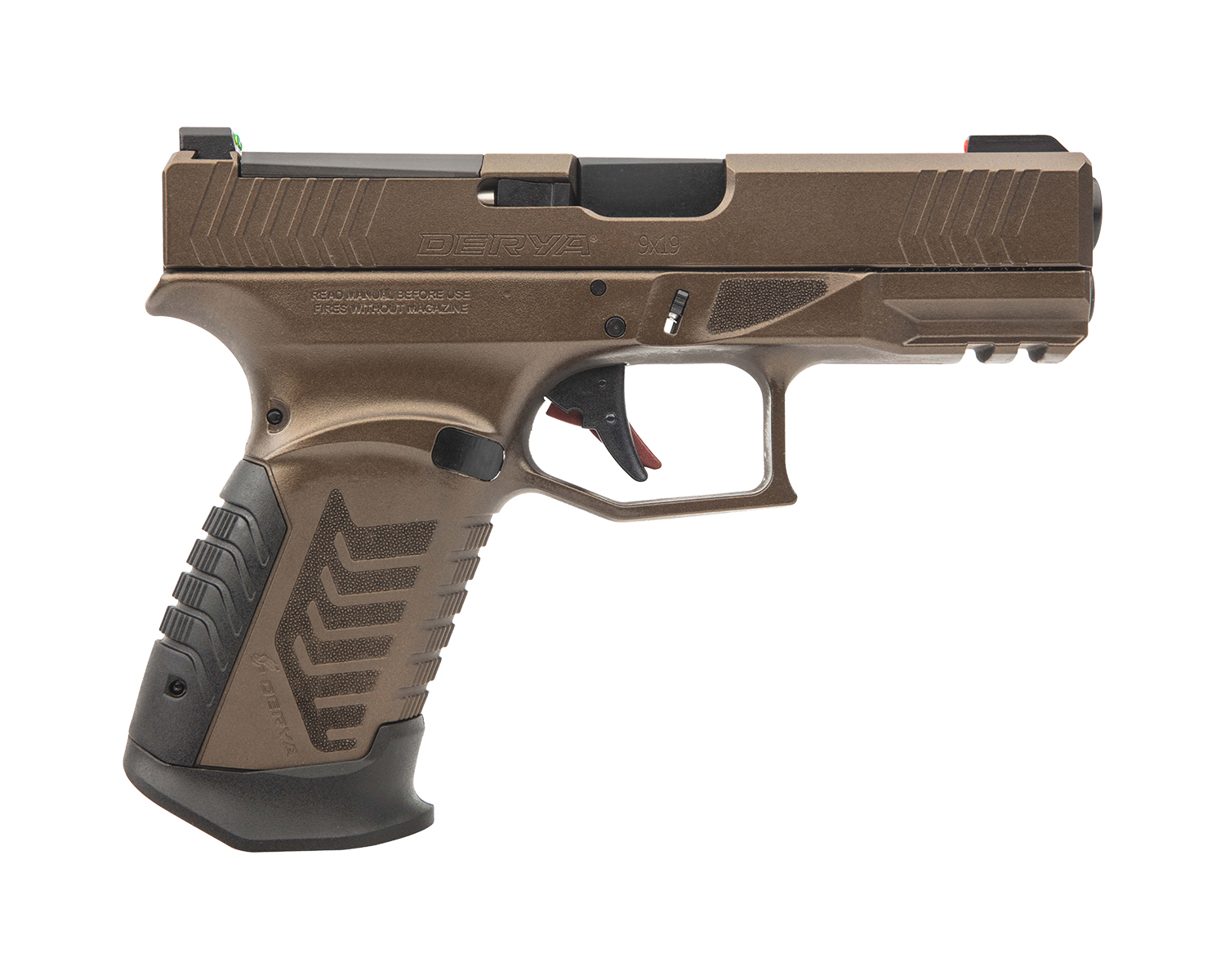 Derya DY9 9mm 4.02" 15rds, Midnight Bronze - Derya