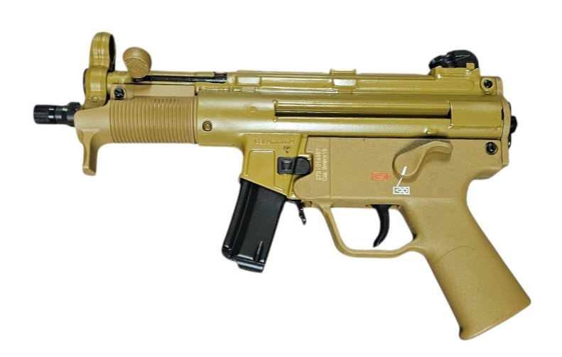 H&K SP5K PDW RAL8000 9mm 4.53" Semi-Auto, Flat Dark Earth