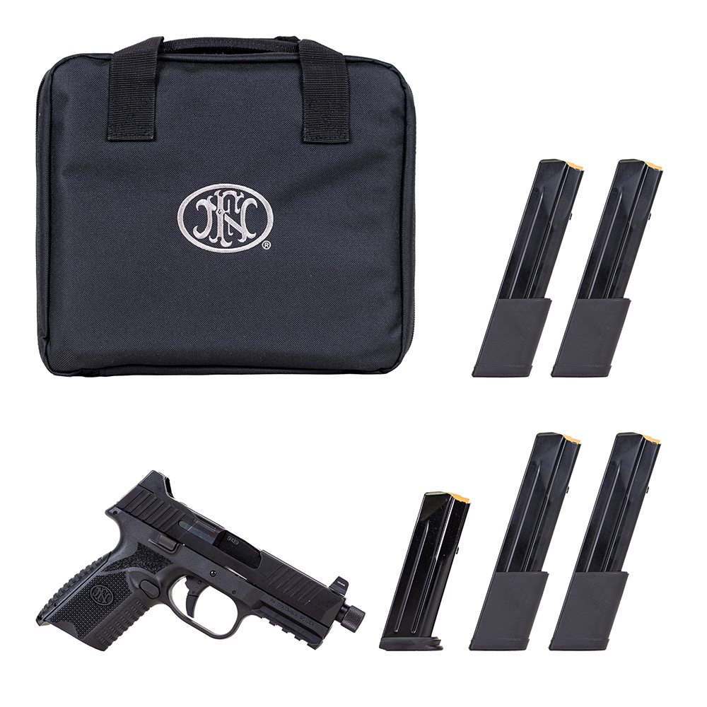 FNH FN 509 Midsize Tactical 9mm 4.50" 15/24rds, Black - Fnh