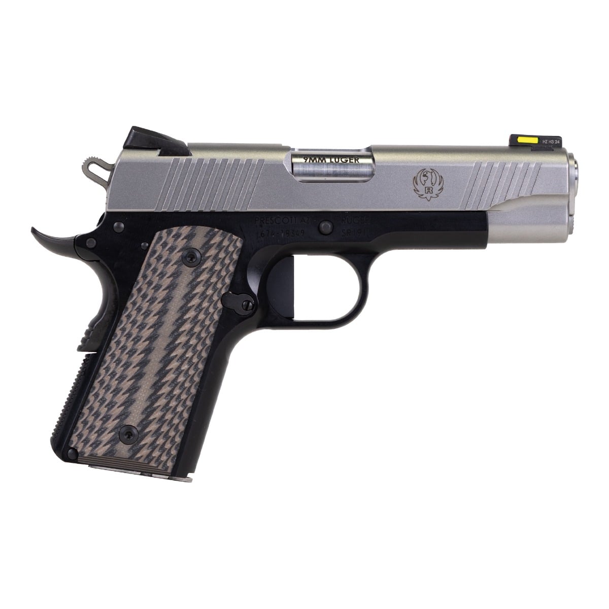 Ruger Ruger SR1911 9mm 4.25" 7rds, Black