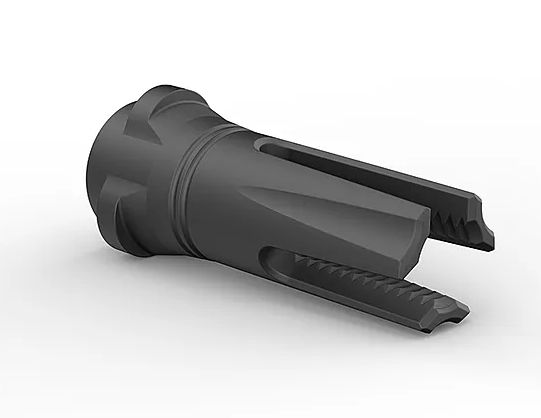 Breek Arms - Scorch 3-Prong Flash Hider for 3QD, 5.56, 1/2x28 - BRK4315 - Breek Arms