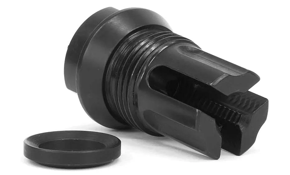 Breek Arms Short Flash Hider, 9mm, 5/8x24 - BRK4052 - Breek Arms