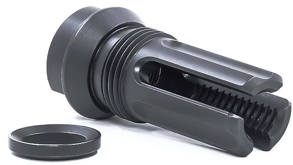 Breek Arms Flash Hider, .30cal, 5/8x24 - BRK4058 - Breek Arms