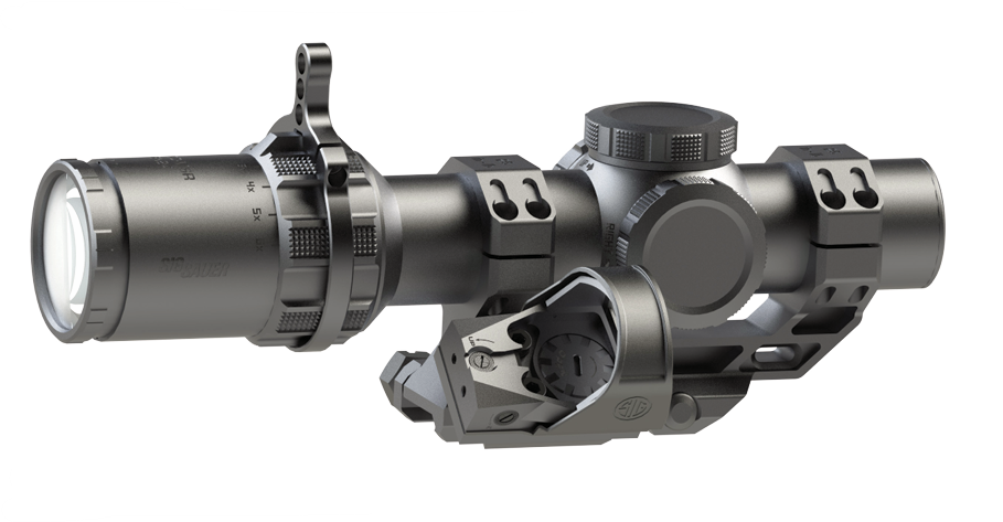 Sig Tango-MSR Compact Scope 1-6x24mm 30mm SFP w/ Mount and Offset Romeo1 - SOTMC61000-R1