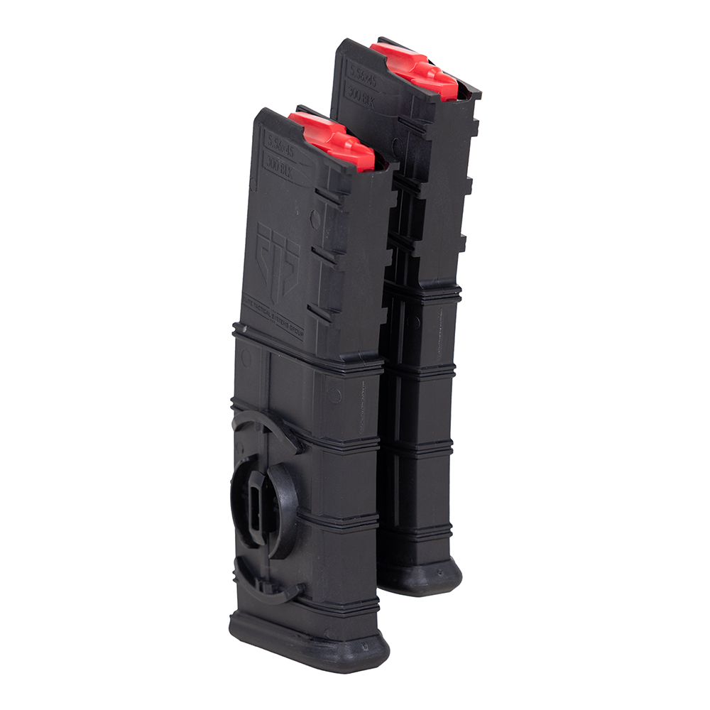 ETS Gen 2 AR15 30rd Black Nylon - Pack Of 2 - Ets