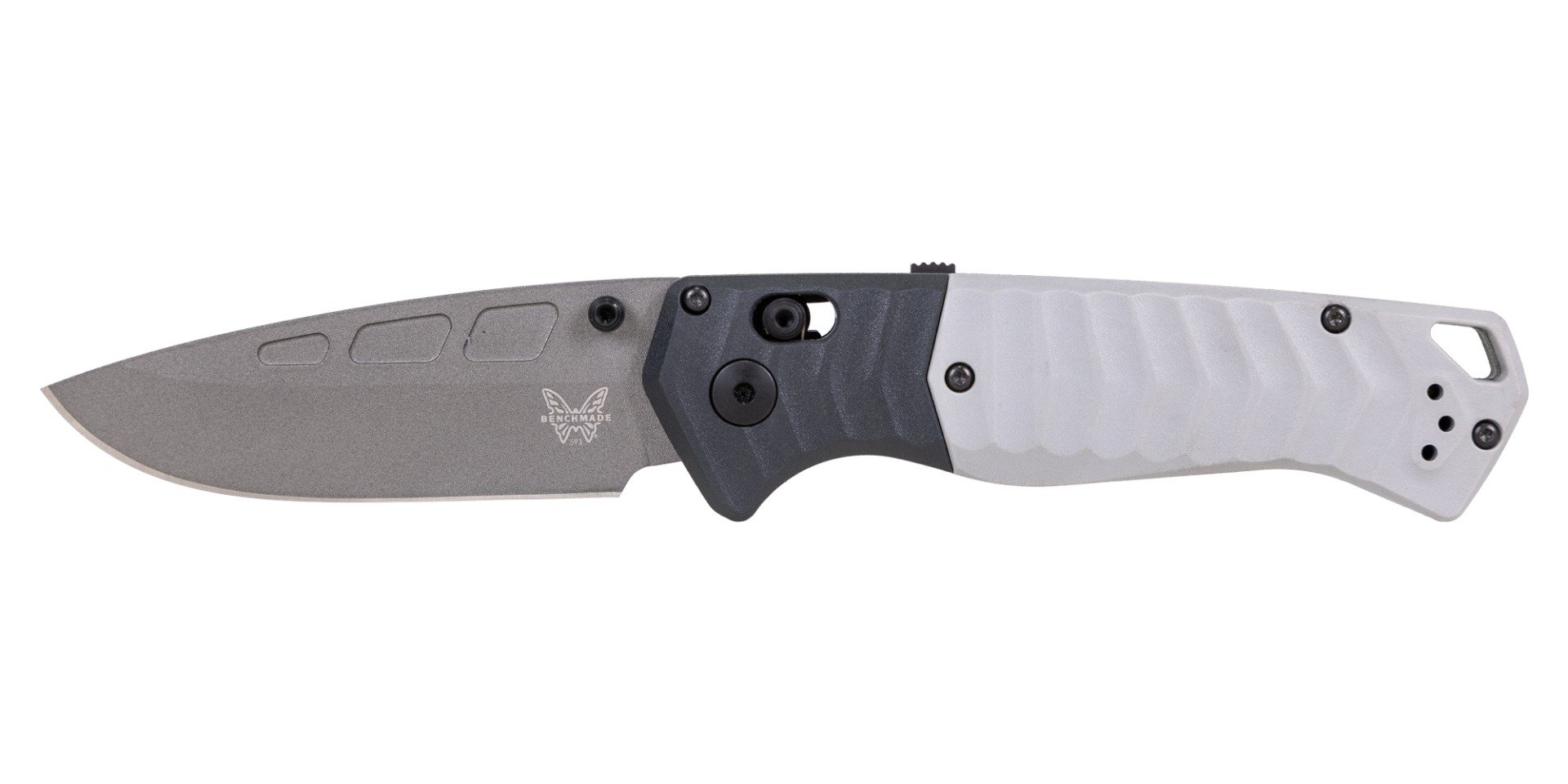 Benchmade PSK Drop Point Folding Knife, Gray - 593GY-02