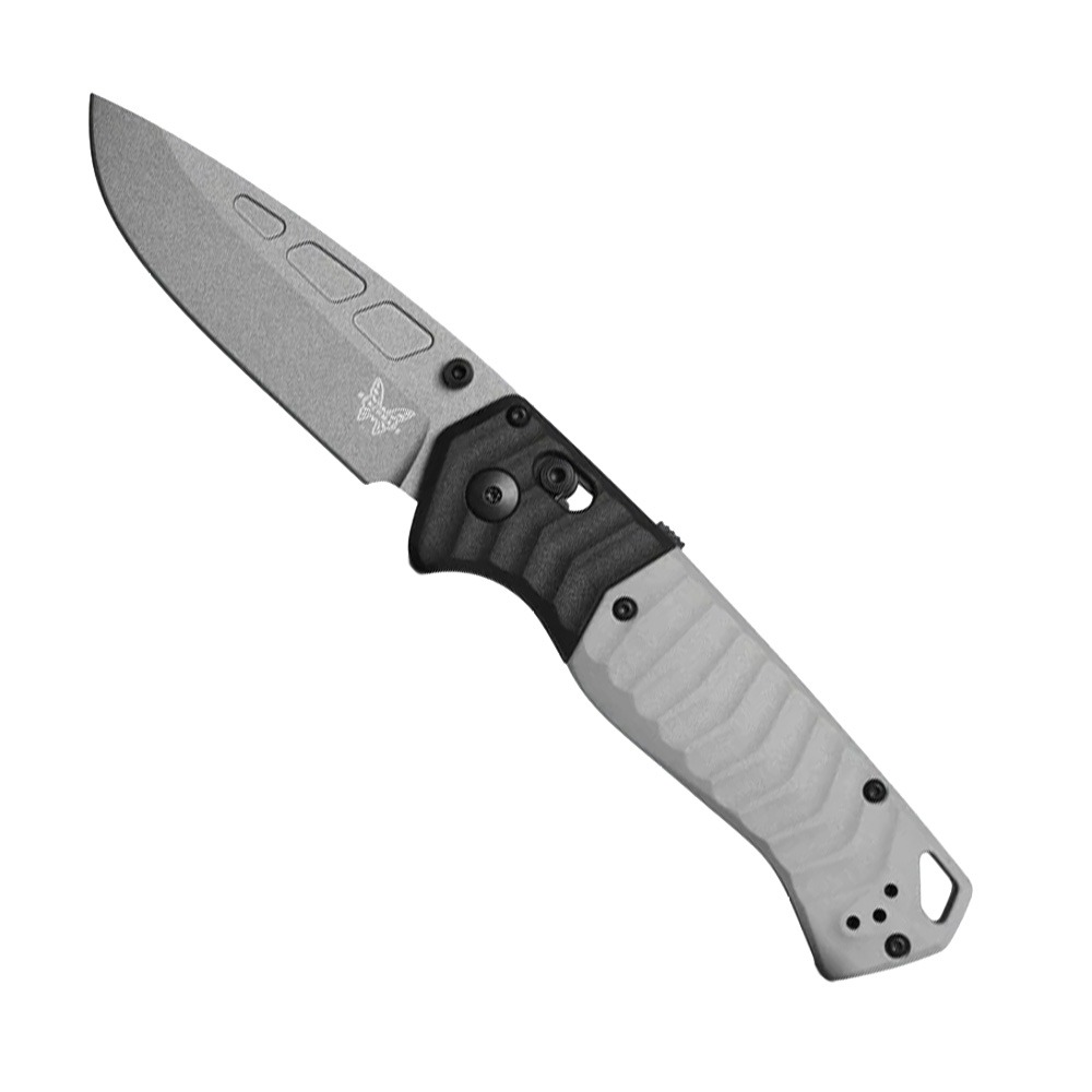 Benchmade Benchmade PSK Drop Point Folding Knife, Gray - 593GY-02