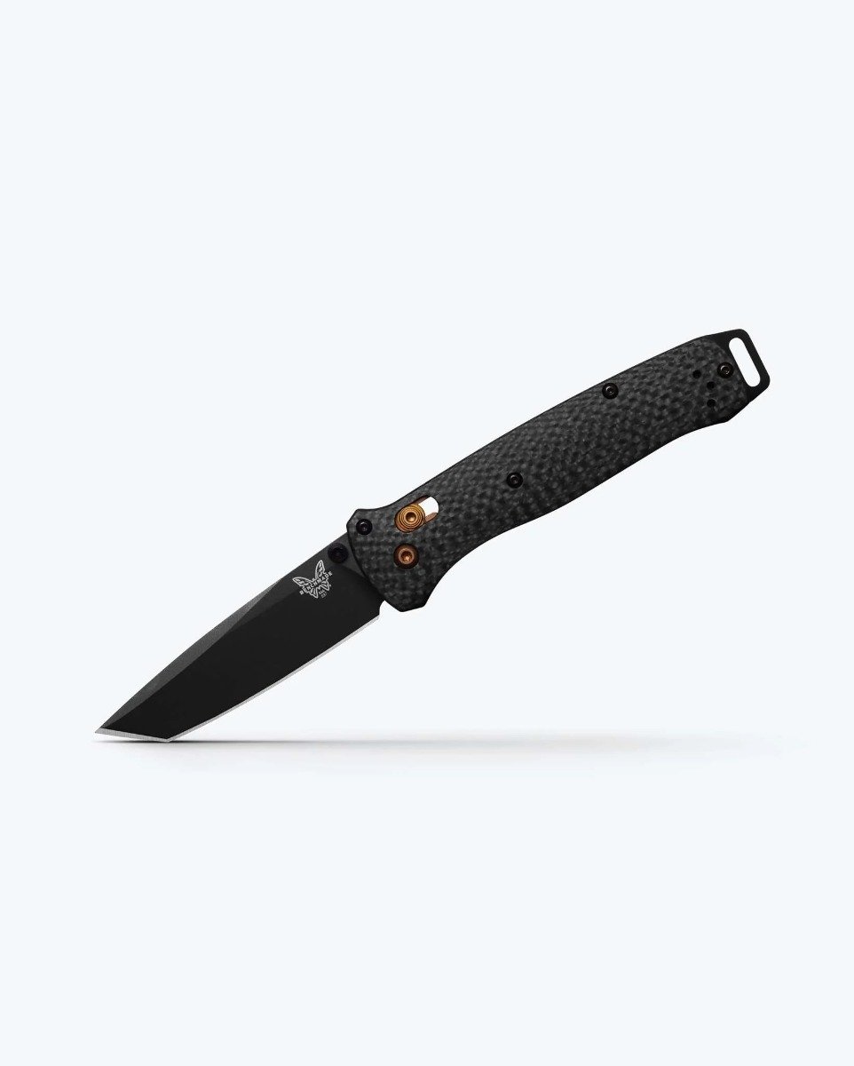 Benchmade Bailout Folding Drop Point Knife, Carbon Fiber/Dark Copper- 537BK-10 - Benchmade