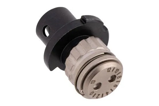 KNS Precision Inc Adjustable Gas Regulator, Black - KNS Precision