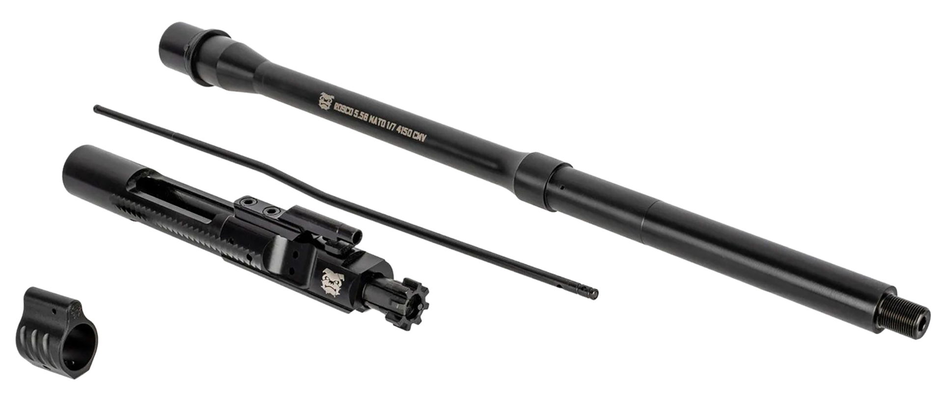 Rosco Manufacturing Bloodline Sauce Pack Barrel and Bolt Carrier Group Kit 5.56x45mm, Black - Rosco Manufacturing