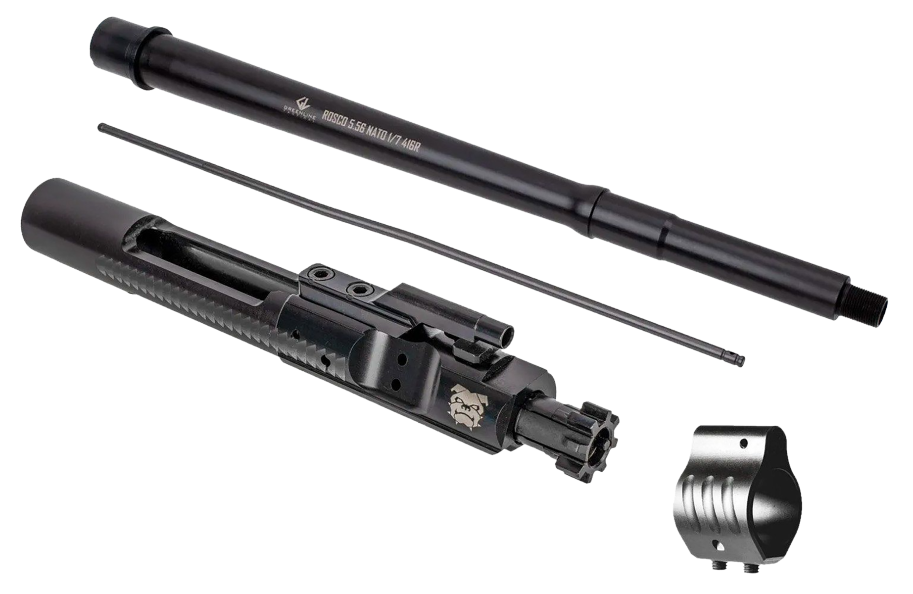 Rosco Manufacturing K9 Sauce Pack Barrel and Bolt Carrier Group Kit 5.56x45mm, Black - Rosco Manufacturing