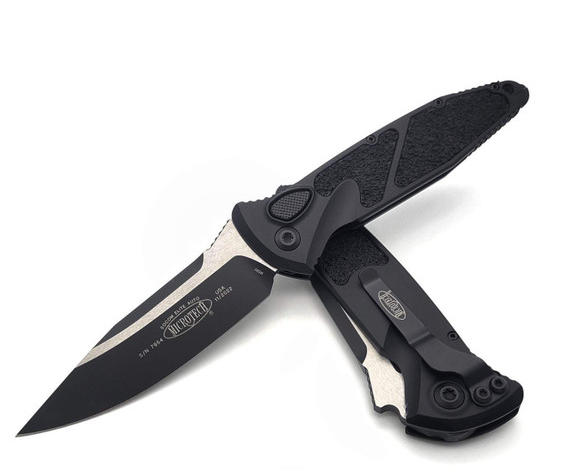 MICROTECH SOCOM ELITE S/E-AUTO BLACK TACTICAL STANDARD - 160A-1T - Microtech Knives