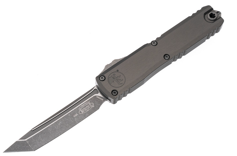 MICROTECH ULTRATECH GEN III ZBP T/E APOCALYPTIC STANDARD NATURAL CLEAR - 1123-10APNC - Microtech Knives