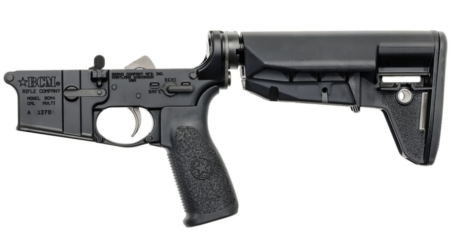 Bravo Company BCM AR-15 Complete Lower - MOD-2-SOPMOD, Black - Bravo Company
