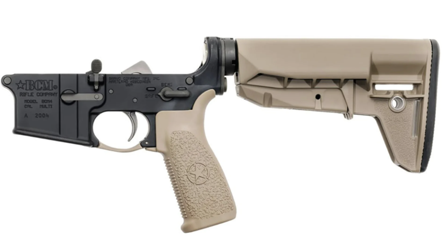 Bravo Company BCM AR-15 Complete Lower - MOD-2-SOPMOD, FDE - Bravo Company