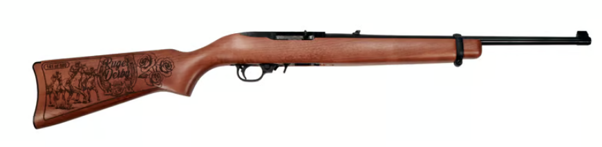 Ruger 10/22 Derby limited Edition 18.5" .22lr 10rd Rifle, Blued/Wood - 01103-DERBY - Ruger