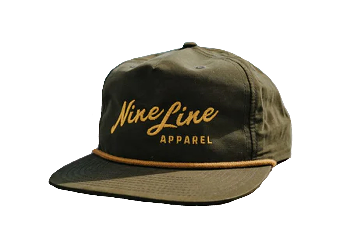 Nine Line Classic Nine Line Snapback Hat, Olive