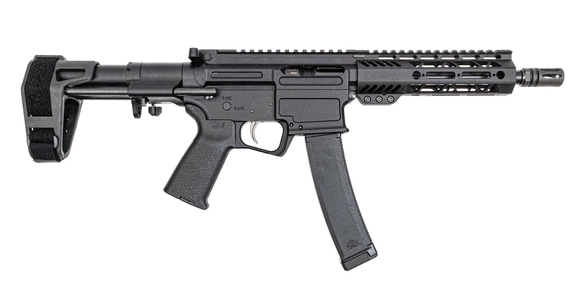 PSA AR-V 8" 9mm 1/10 Lightweight M-Lok MOE EPT PDW Pistol - Palmetto State Armory