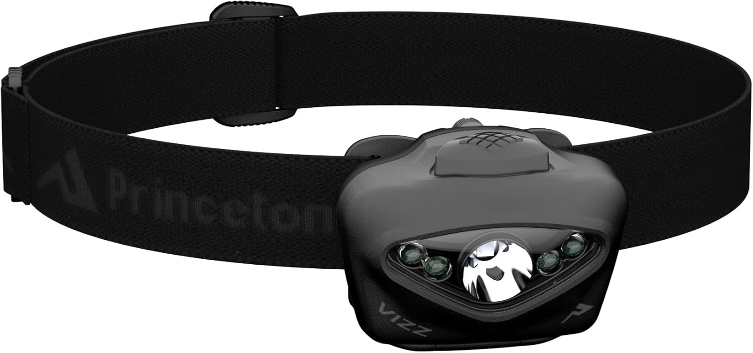 Princeton Tec Vizz RGB Headlamp, Black - VIZZ23-RGB-BK - Princeton Tec